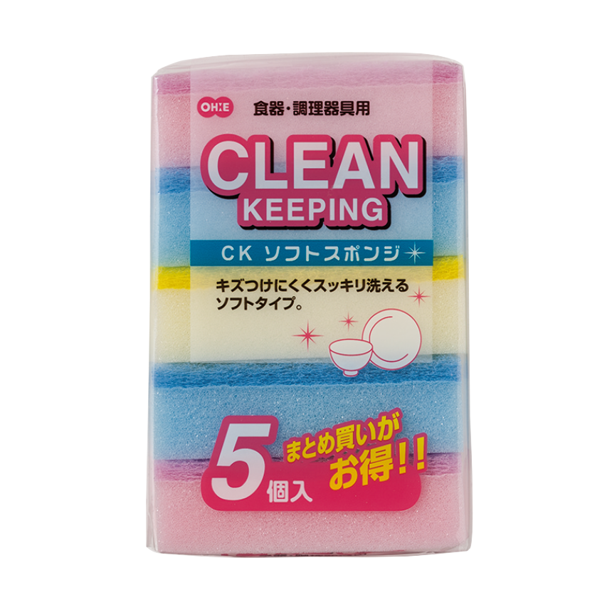 ＣＫ　ソフトスポンジ　５個入